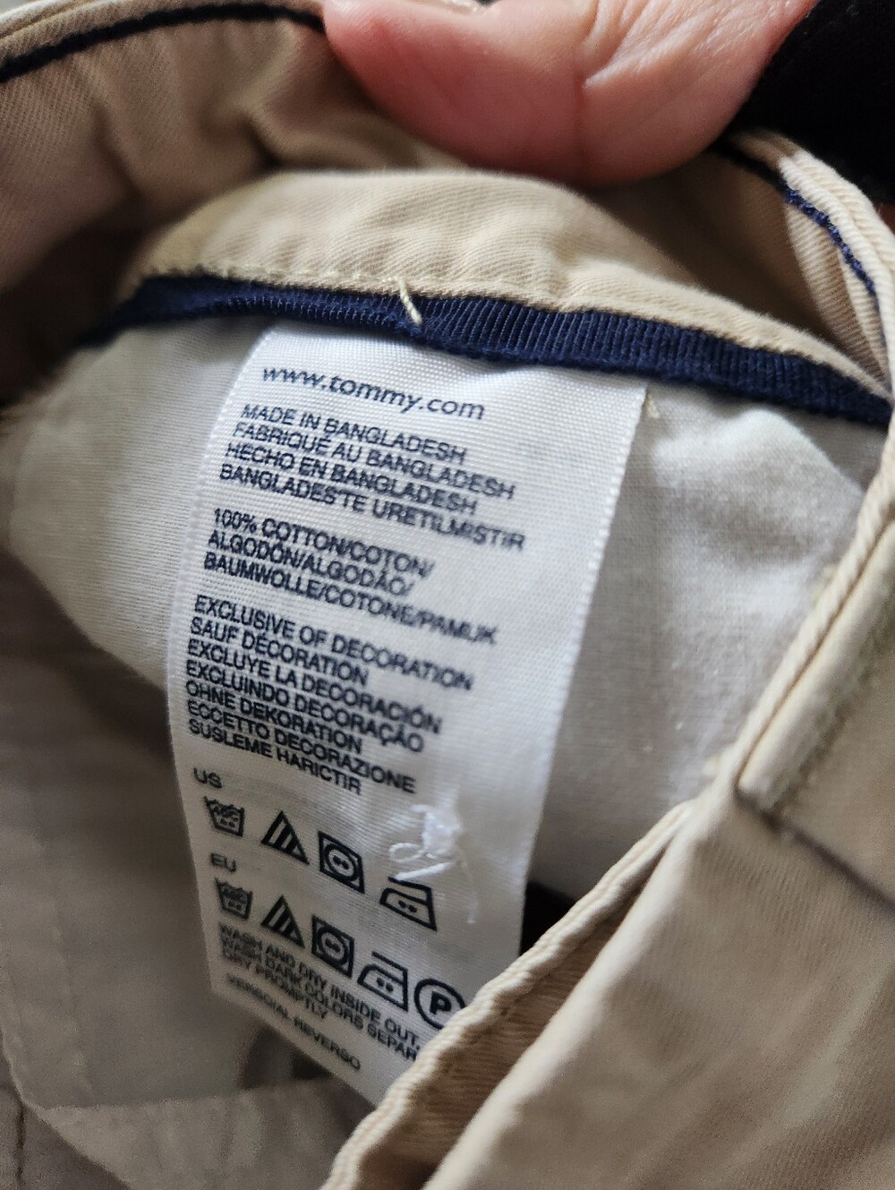 Tommy Hilfiger Khaki Shorts - Picture 7 of 7